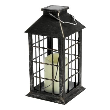 LED Solarna viseća lampa LED/0,02W/1,2V 2700K IP44 patina