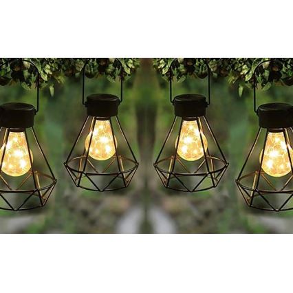 LED Solarna viseća lampa LED/0,1W/1,2V pr. 13 cm