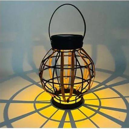 LED Solarna viseća lampa LED/0,1W/1,2V pr. 15 cm IP44