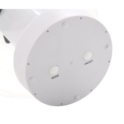 LED solarna vodootporna lampa LED/900mAh IP68 bela