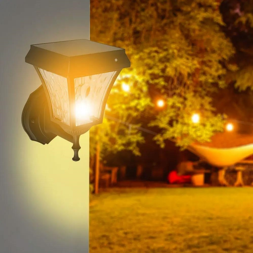 LED solarna zidna lampa 3u1 LED/2W/5,5V 3000K/6000K IP65 2200 mAh