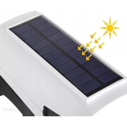 LED solarna maketa sigurnosne kamere sa senzorom KAMERA LED/1W/3,7V IP44 + daljinski upravljač