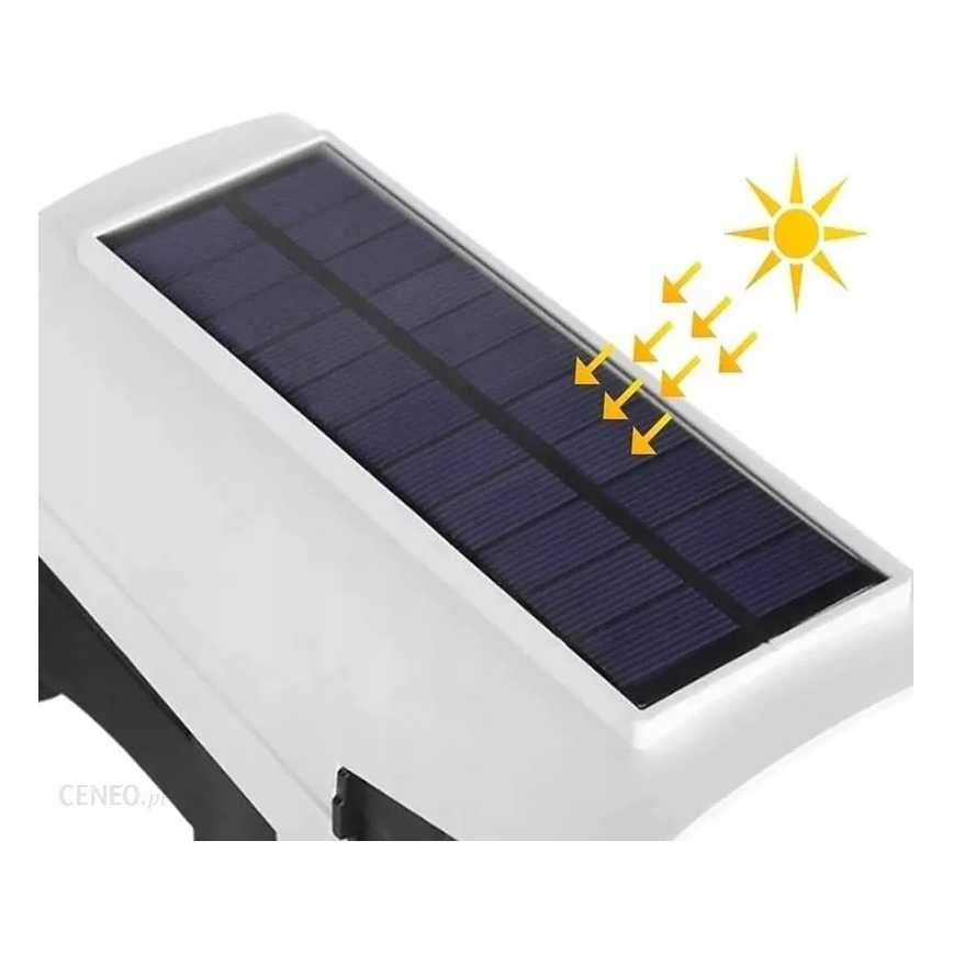LED solarna maketa sigurnosne kamere sa senzorom KAMERA LED/1W/3,7V IP44 + daljinski upravljač