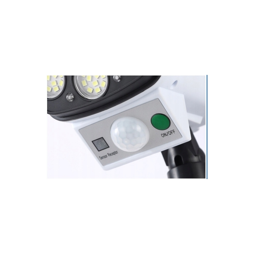 LED solarna maketa sigurnosne kamere sa senzorom KAMERA LED/1W/3,7V IP44 + daljinski upravljač