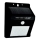 LED Solarna zidna lampa sa senzorom LED/0,55W/3,7V 1200mAh 6500K IP65