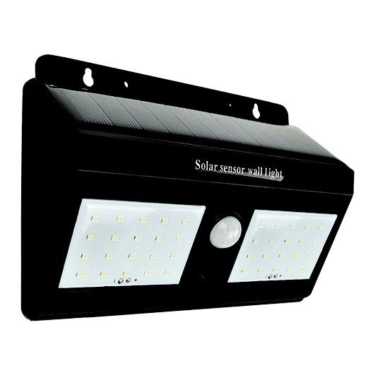 LED Solarna zidna lampa sa senzorom LED/1,2W/3,7V 6500K IP65