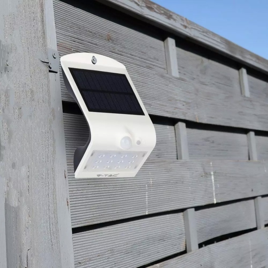 LED Solarna zidna lampa sa senzorom LED/1.5W/3,7V IP65 1200 mAh
