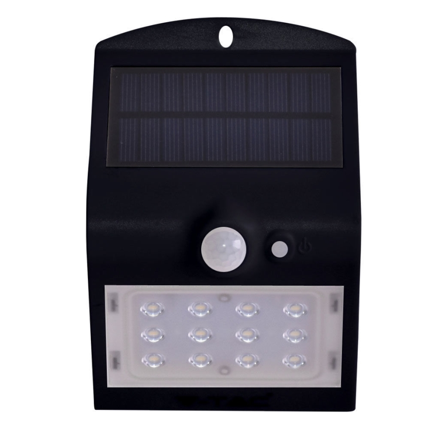 LED Solarna zidna lampa sa senzorom LED/1.5W/3,7V IP65 1200 mAh