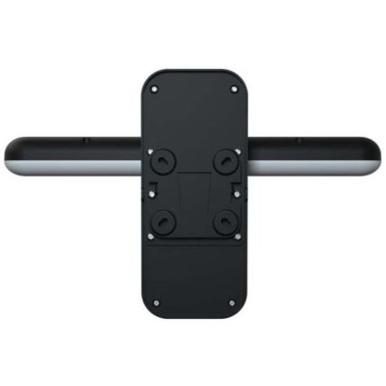 LED Solarna zidna lampa sa senzorom LED/15W/3,2V 4000K/6000K IP65 crno