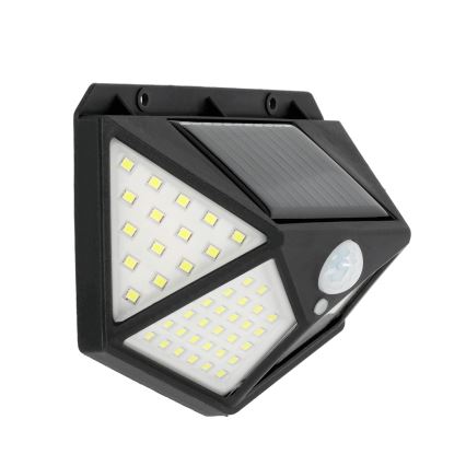 LED Solarna zidna lampa sa senzorom LED/1W/3,7V 6500K IP44