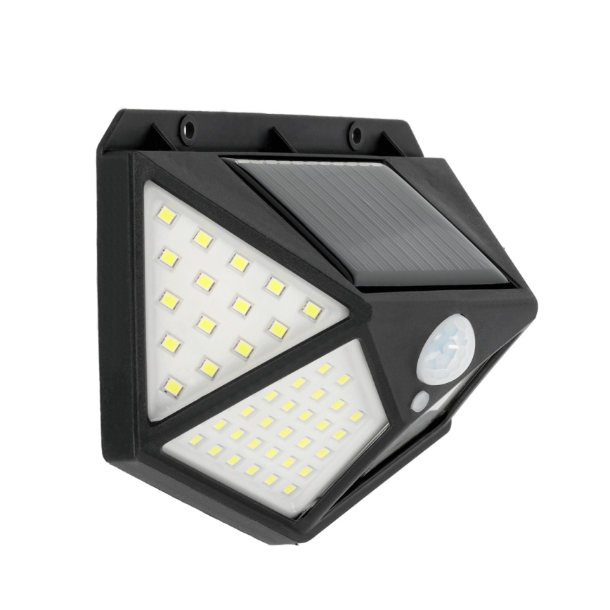 LED Solarna zidna lampa sa senzorom LED/1W/3,7V 6500K IP44