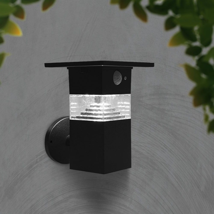 LED Solarna zidna lampa sa senzorom LED/2,5W/3,7V IP54 3000K