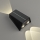 LED Solarna zidna lampa sa senzorom LED/2W/5V IP54 1300 mAh