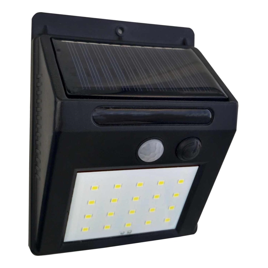 LED Solarna zidna lampa sa senzorom LED/3W/3,7V 1200 mAh IP44