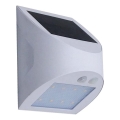 LED solarna zidna lampa sa senzorom LED/3W/3,7V 3000/4000K 1200 mAh IP54 bela