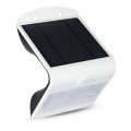 LED Solarna zidna lampa sa senzorom LED/3W/3,7V 3000/4000K IP65 bela
