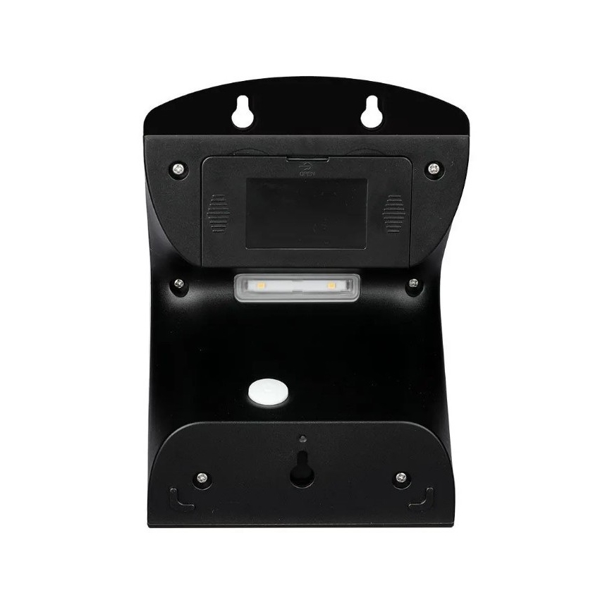 LED Solarna zidna lampa sa senzorom LED/3W/3,7V 3000/4000K IP65 2000 mAh crno