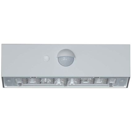 LED Solarna zidna lampa sa senzorom LED/3W/3,7V 3000K/4000K IP65 bela