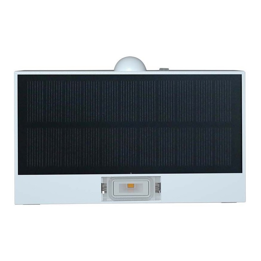 LED Solarna zidna lampa sa senzorom LED/3W/3,7V 3000K/4000K IP65 bela