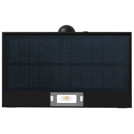 LED Solarna zidna lampa sa senzorom LED/3W/3,7V 3000K/4000K IP65 crno