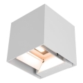 LED Solarna zidna lampa sa senzorom LED/3W/3,7V IP65 4000K bela