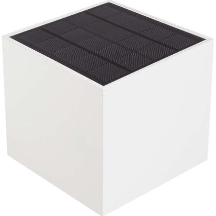 LED Solarna zidna lampa sa senzorom LED/3W/3,7V IP65 4000K bela