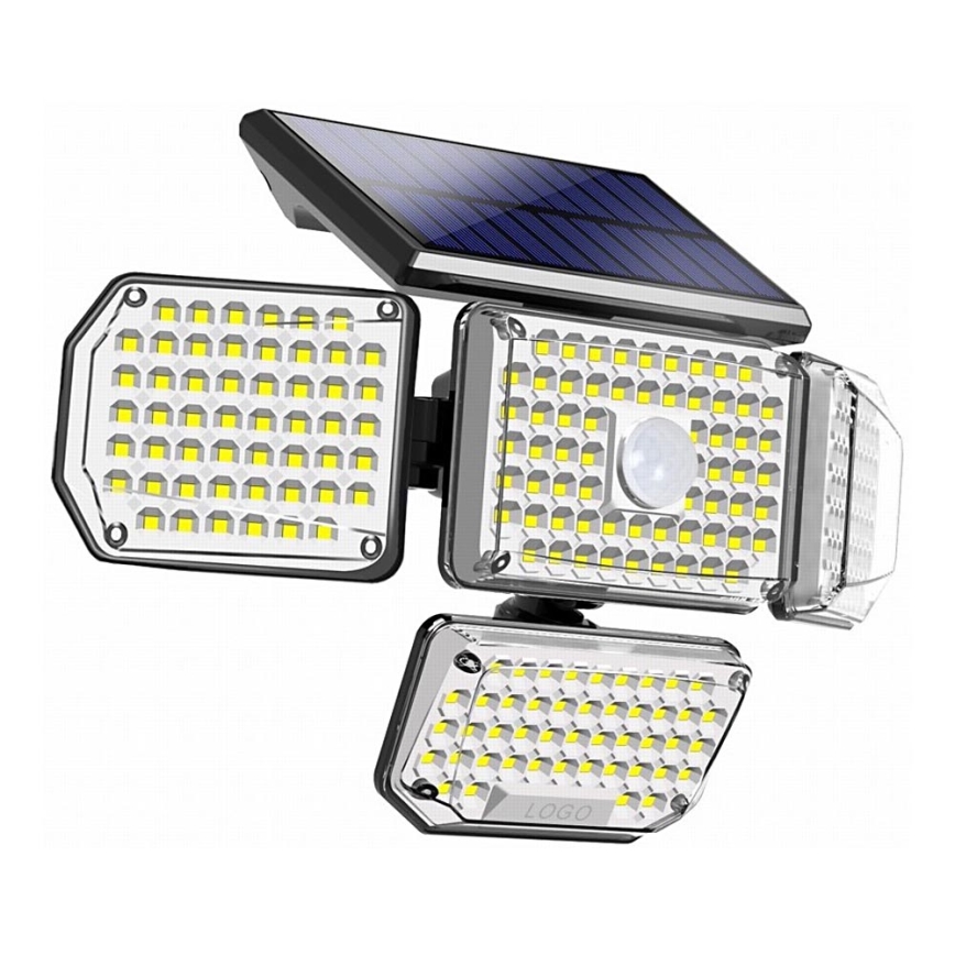 LED Solarna zidna lampa sa senzorom LED/5W/5,5V IP65 2400 mAh