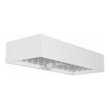 LED Solarna zidna lampa sa senzorom LED/6W/3,7V IP65 4000K bela