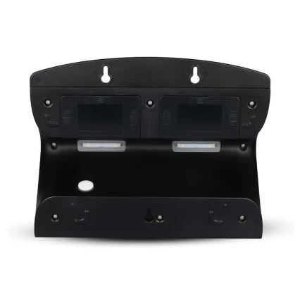 LED Solarna zidna lampa sa senzorom LED/7W/3,7V 4000K IP65 4000 mAh crno