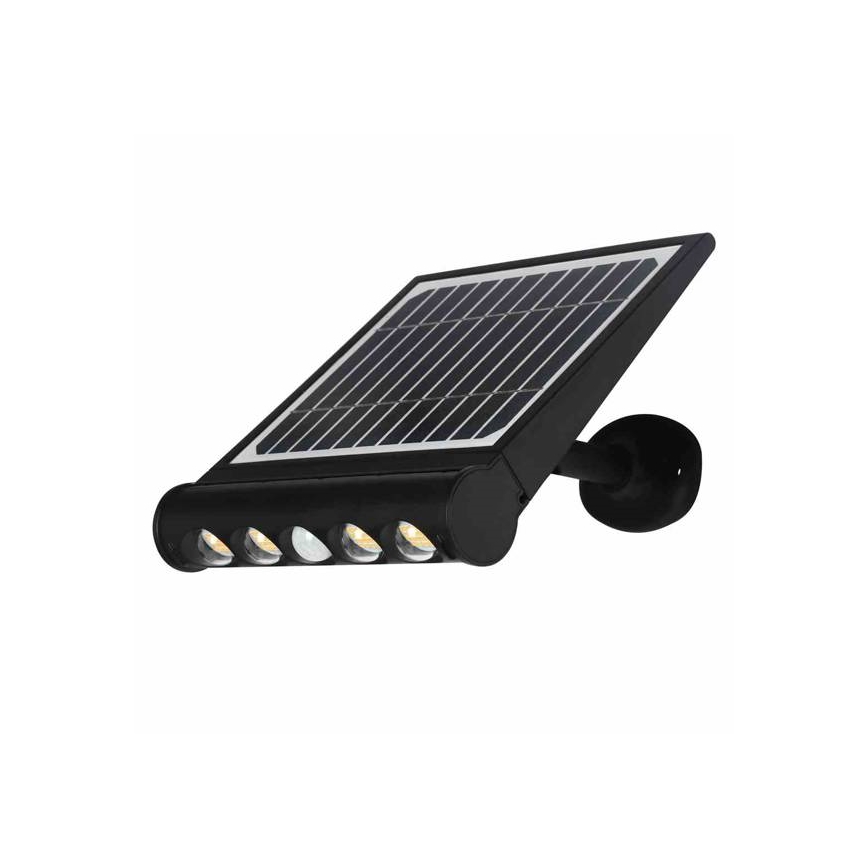 LED Solarna zidna lampa sa senzorom LED/8W/3,7V 4000 mAh 4000K IP65