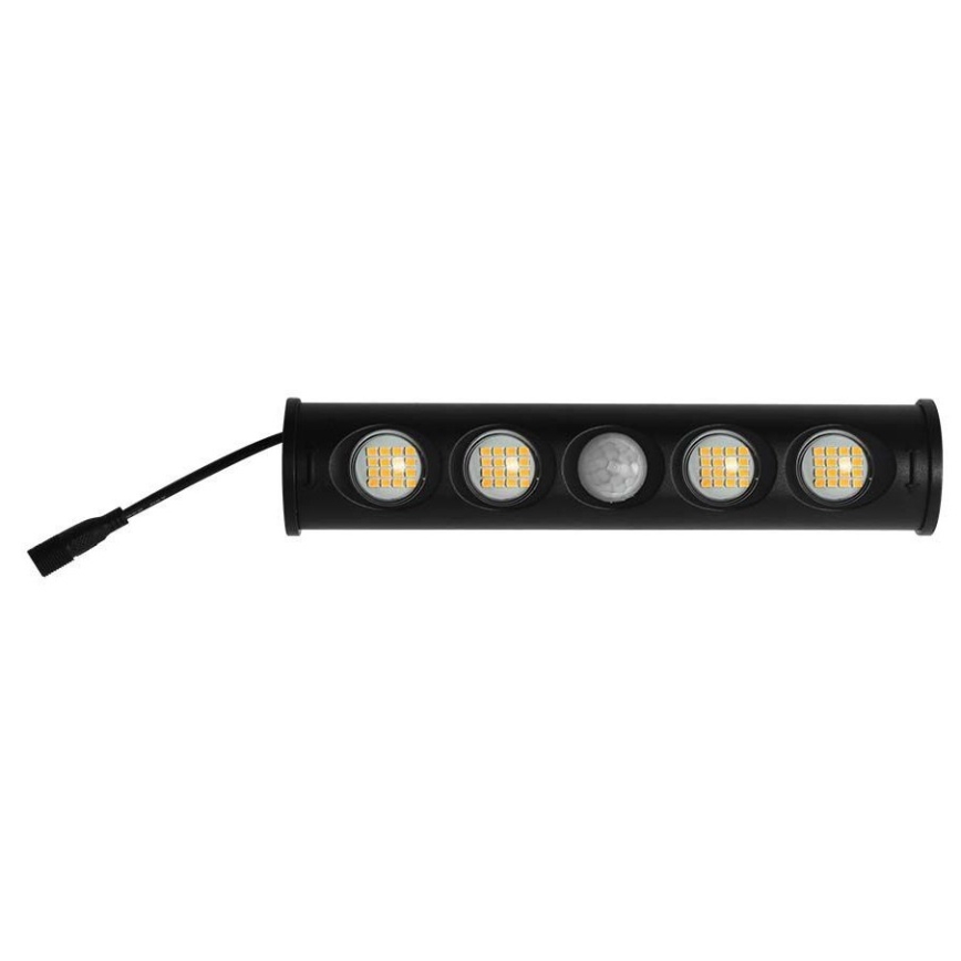 LED Solarna zidna lampa sa senzorom LED/8W/3,7V IP65 3000K 4000 mAh