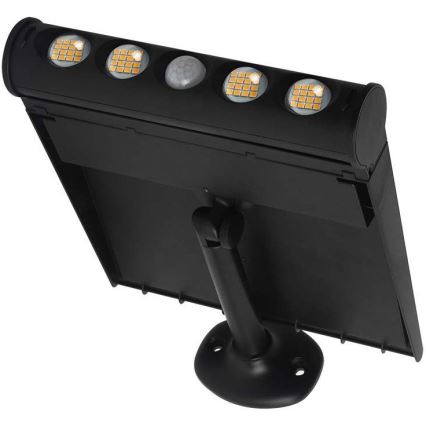 LED Solarna zidna lampa sa senzorom LED/8W/3,7V IP65 4000K 4000 mAh