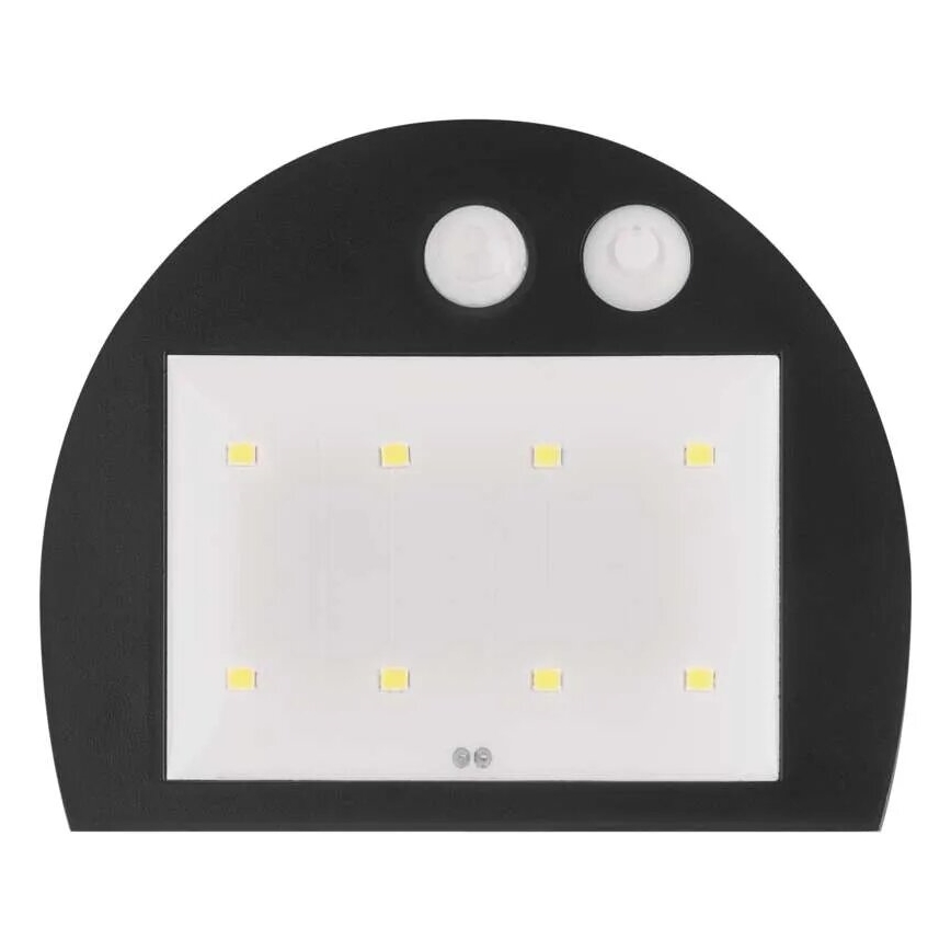 LED Solarna zidna lampa sa senzorom LUMI LED/3,7W IP54 bela