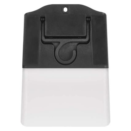 LED Solarna zidna lampa sa senzorom LUMI LED/3,7W IP65 crno