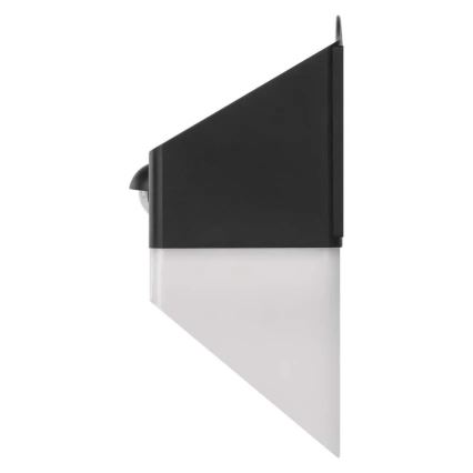 LED Solarna zidna lampa sa senzorom LUMI LED/3,7W IP65 crno