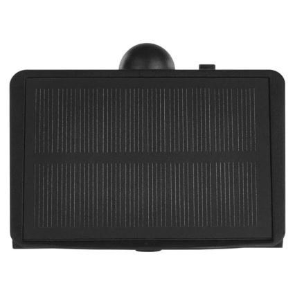 LED Solarna zidna lampa sa senzorom LUMI LED/3,7W IP65 crno