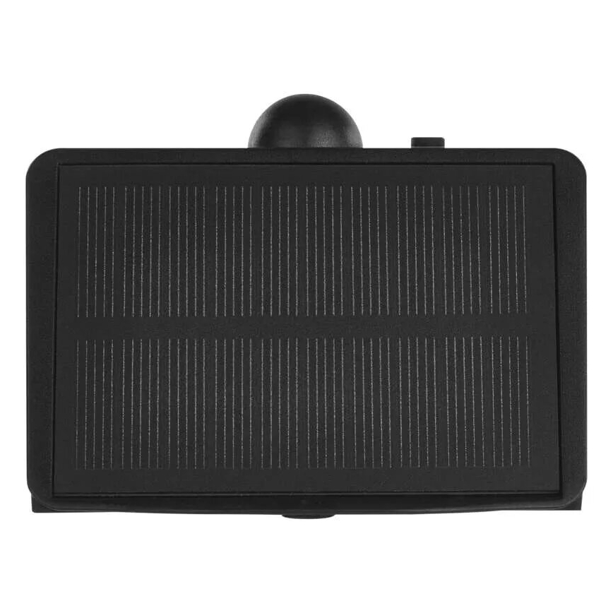 LED Solarna zidna lampa sa senzorom LUMI LED/3,7W IP65 crno