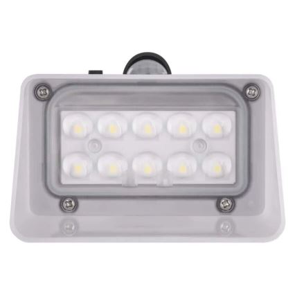 LED Solarna zidna lampa sa senzorom LUMI LED/3,7W IP65 crno