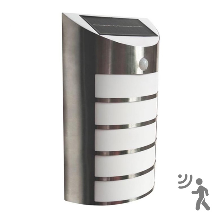 LED Solarna zidna lampa sa senzorom SAFFO LED/3,7V IP44