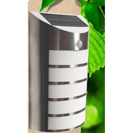 LED Solarna zidna lampa sa senzorom SAFFO LED/3,7V IP44