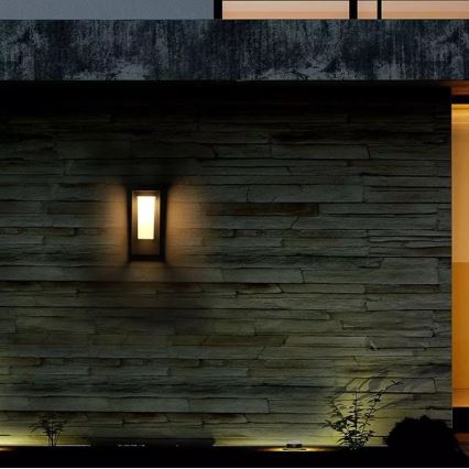 LED Solarna zidna lampa sa senzorom SAMSUNG CHIP LED/2W/3,7V IP65 2600 mAh