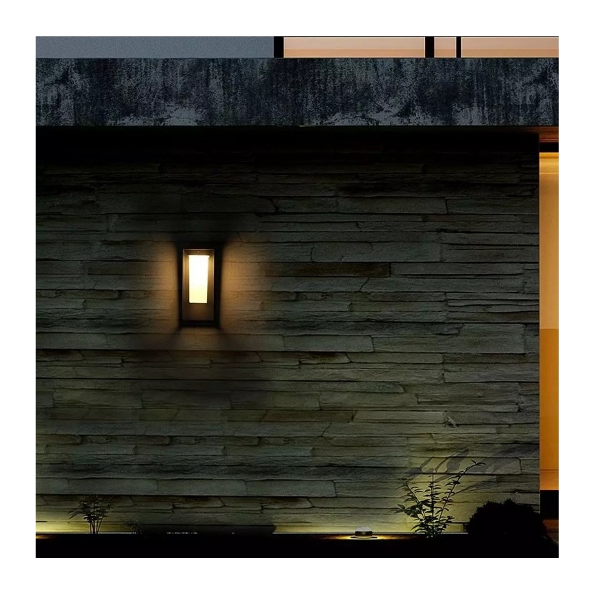 LED Solarna zidna lampa sa senzorom SAMSUNG CHIP LED/2W/3,7V IP65 2600 mAh