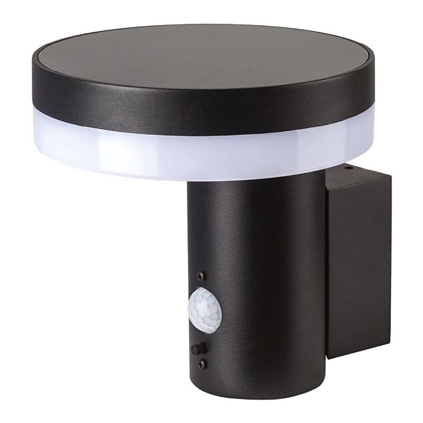LED Solarna zidna lampa sa senzorom SOLARIS3 LED/5,5W/3,7V 4000K IP44 2600 mAh