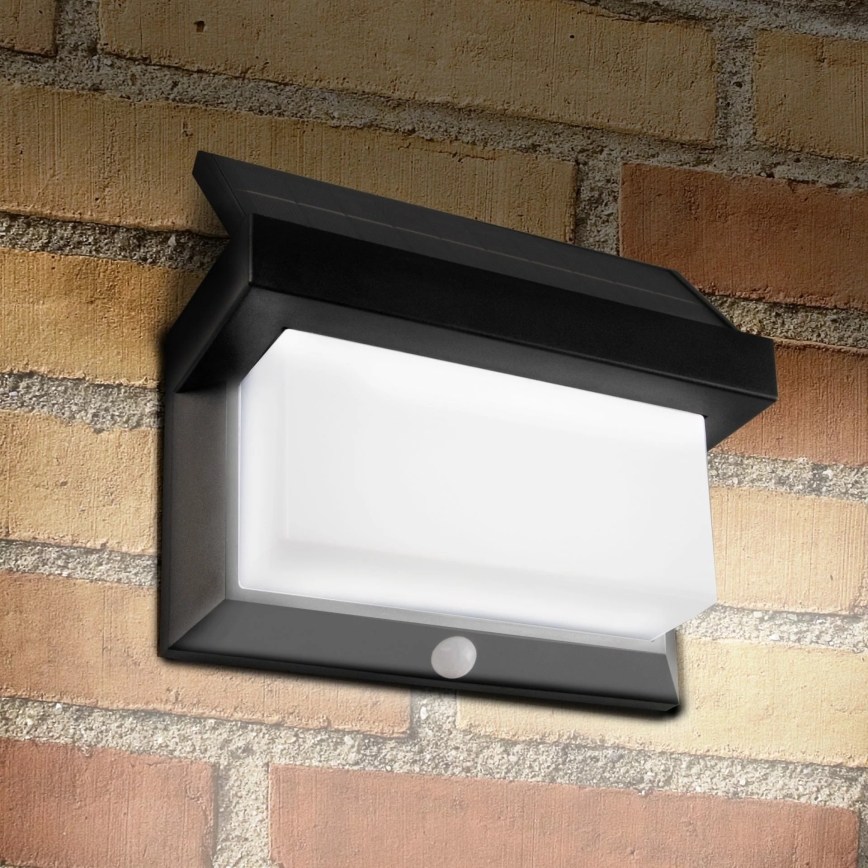 LED Solarna zidna lampa sa senzorom TONY LED/3,7V IP44