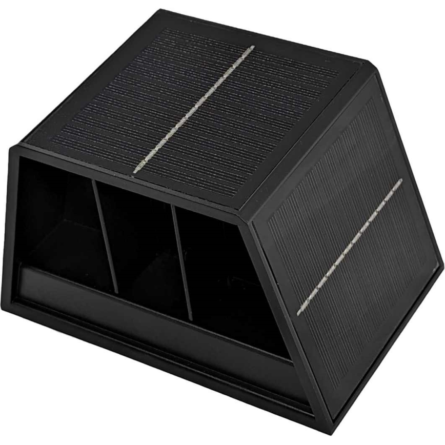 LED Solarna zidna rasveta CUBUS 2xLED/1,5W/3,7V IP54