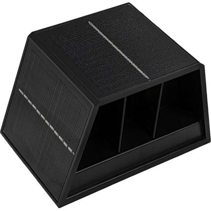 LED Solarna zidna rasveta CUBUS 2xLED/1,5W/3,7V IP54
