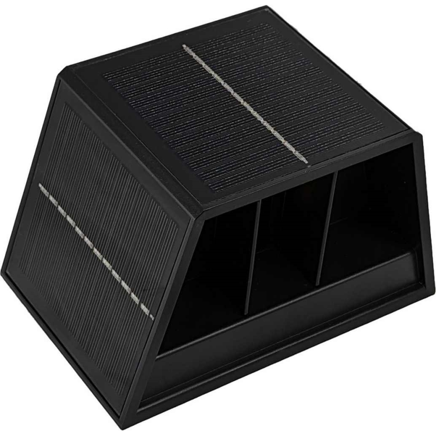 LED Solarna zidna rasveta CUBUS 2xLED/1,5W/3,7V IP54