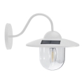 LED Solarna zidna rasveta LED/0,5W/1,2V 600 mAh IP44 bela