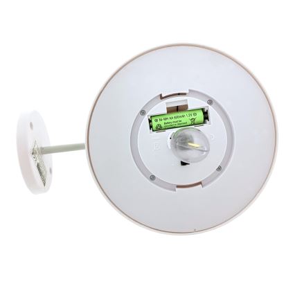 LED Solarna zidna rasveta LED/0,5W/1,2V 600 mAh IP44 bela