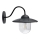 LED Solarna zidna rasveta LED/0,5W/1,2V IP44 crno